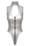 Black Level Silver Vinyl Body | Angel Clothing
