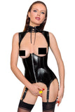 Black Level Vinyl Basque | Angel Clothing