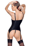 Black Level Vinyl Basque | Angel Clothing