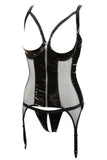 Black Level Vinyl Basque | Angel Clothing