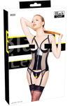 Black Level Vinyl Basque | Angel Clothing