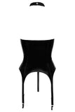 Black Level Vinyl Basque and String | Angel Clothing