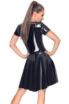 Black Level Vinyl Dress | Angel Clothing