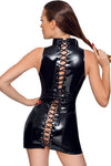Black Level Vinyl Dress | Angel Clothing