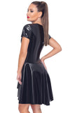 Black Level Vinyl Dress | Angel Clothing