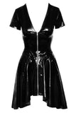 Black Level Vinyl Dress | Angel Clothing