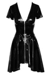 Black Level Vinyl Dress | Angel Clothing