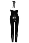 Black Level Vinyl Jumpsuit (M) | Angel Clothing