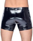 Black Level Vinyl Shorts | Angel Clothing