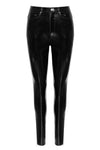 Black Level Vinyl Trousers | Angel Clothing