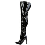 Pleaser COURTLY-3012 Boots Patent | Angel Clothing