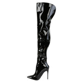 Pleaser COURTLY-3012 Boots Patent | Angel Clothing