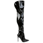 Pleaser COURTLY-3012 Boots Patent | Angel Clothing