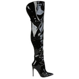 Pleaser COURTLY-3012 Boots Patent | Angel Clothing