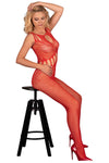 Corsetti Amahil Red Bodystocking | Angel Clothing