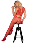 Corsetti Amahil Red Bodystocking | Angel Clothing