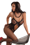 Livia Corsetti Magali Bodystocking Black | Angel Clothing