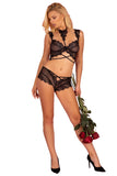 Corsetti Palmenom Lingerie Set (L/XL) | Angel Clothing