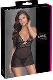 Cottelli Lingerie Black Babydoll Set | Angel Clothing