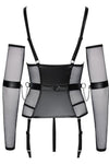 Cottelli Bondage Captivating Basque | Angel Clothing