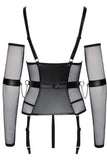 Cottelli Bondage Captivating Basque | Angel Clothing