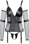 Cottelli Bondage Captivating Basque | Angel Clothing