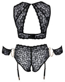 Cottelli Bondage Plus Size Lace Lingerie Set | Angel Clothing