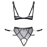 Cottelli Lingerie Harness Lingerie Set | Angel Clothing