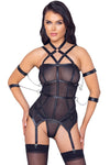 Cottelli Bondage Harness Lingerie Set | Angel Clothing