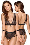 Cottelli Lingerie Harness Lingerie Set | Angel Clothing