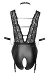 Cottelli Bondage Matte Lace Body | Angel Clothing