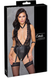 Cottelli Bondage Matte Lace Body | Angel Clothing