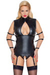 Cottelli Bondage Plus Size Basque | Angel Clothing