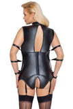 Cottelli Bondage Plus Size Basque | Angel Clothing