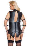 Cottelli Bondage Plus Size Basque | Angel Clothing
