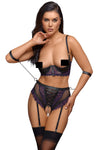 Cottelli Bondage Burlesque Style Set | Angel Clothing