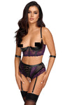 Cottelli Bondage Burlesque Style Set | Angel Clothing
