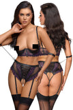 Cottelli Bondage Burlesque Style Set | Angel Clothing