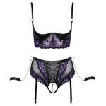 Cottelli Bondage Burlesque Style Set | Angel Clothing