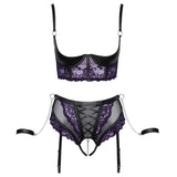 Cottelli Bondage Burlesque Style Set | Angel Clothing