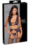 Cottelli Bondage Purple Set | Angel Clothing