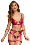 Cottelli Bondage Red Set | Angel Clothing