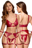 Cottelli Bondage Red Set (L. XL) | Angel Clothing