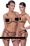 Cottelli Lingerie Bondage Style Set