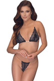 Cottelli Lingerie Bra and String (M, L) | Angel Clothing