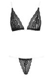 Cottelli Lingerie Bra and String (M, L) | Angel Clothing