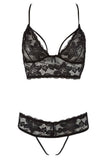 Cottelli Lingerie Black Set (L) | Angel Clothing