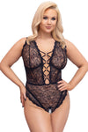 Cottelli Curves Lace Body | Angel Clothing