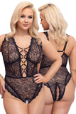 Cottelli Curves Lace Body | Angel Clothing