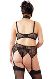 Cottelli Curves Black Lingerie Set (L, XL, 2XL) | Angel Clothing